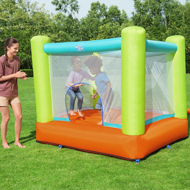 H2OGO! Bestway Kids Inflatable Jump and Soar Bouncy Castle