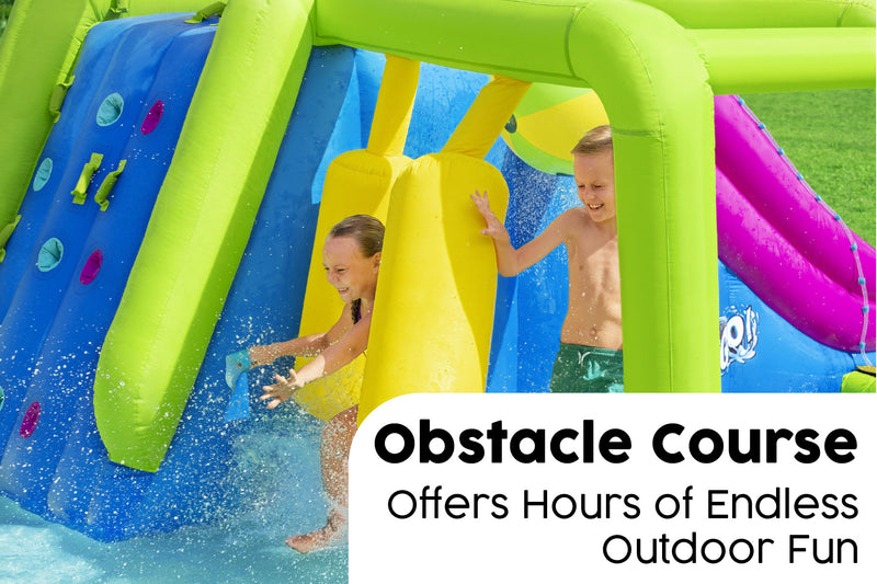 H2OGO! Bestway Splash Course Mega Inflatable Water Park