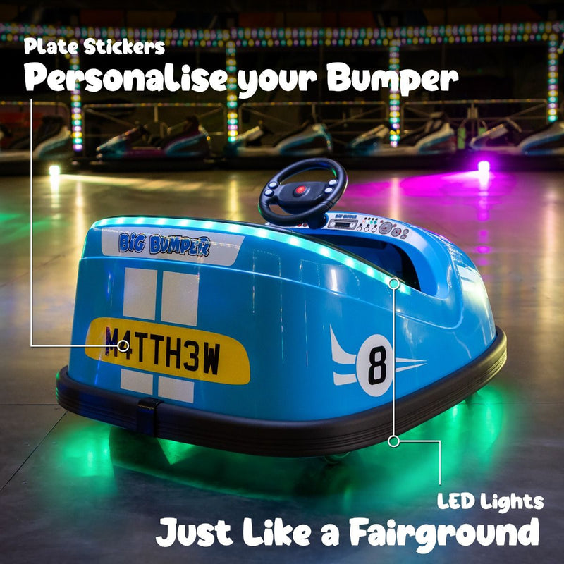 Xootz Big Bumper Car - 360 Spin Ride-On