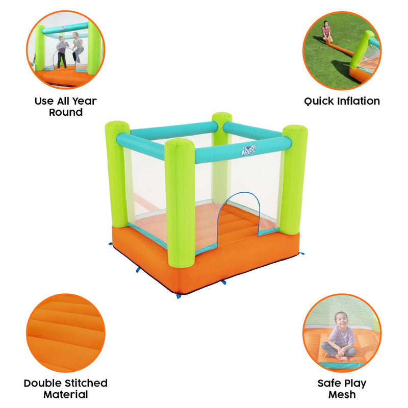 H2OGO! Bestway Kids Inflatable Jump and Soar Bouncy Castle