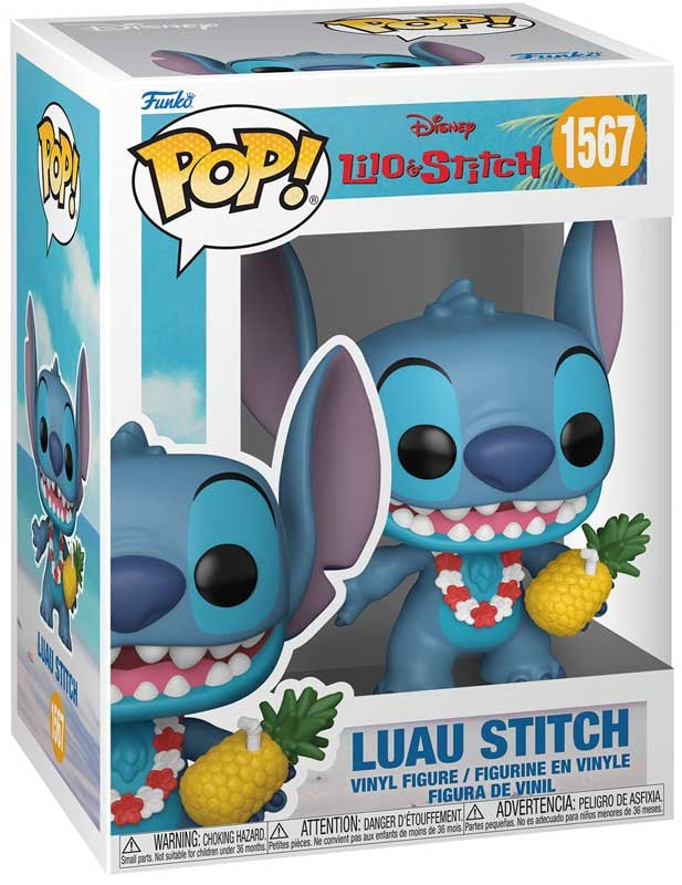 Funko Pop Disney: Lilo & Stitch – Stitch in Luau Outfit Collectible Figure