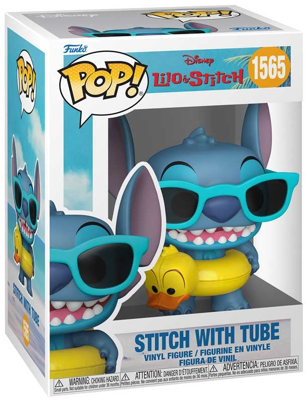 Funko Pop Disney: Lilo & Stitch – Stitch in Inner Tube Collectible Figure