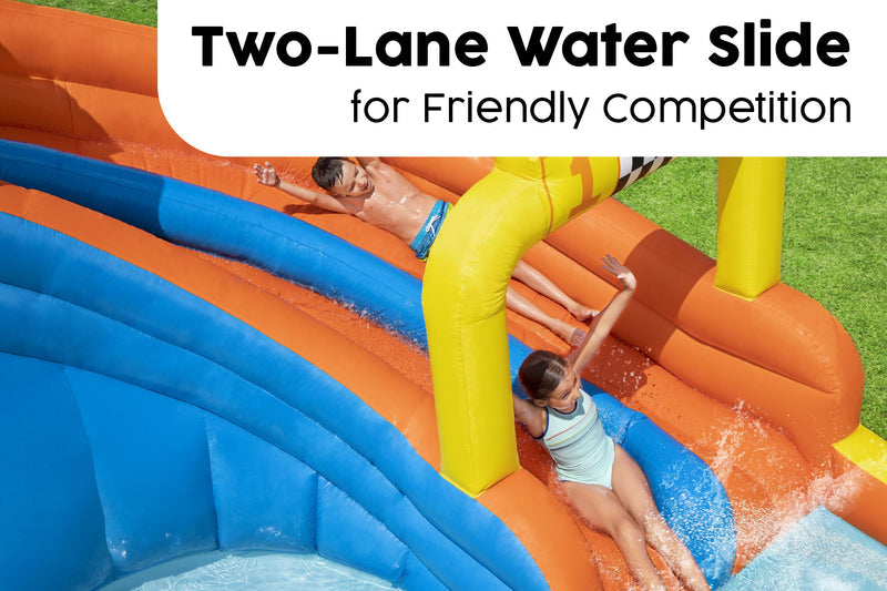 H2OGO! Super Speedway Mega Inflatable Water Park