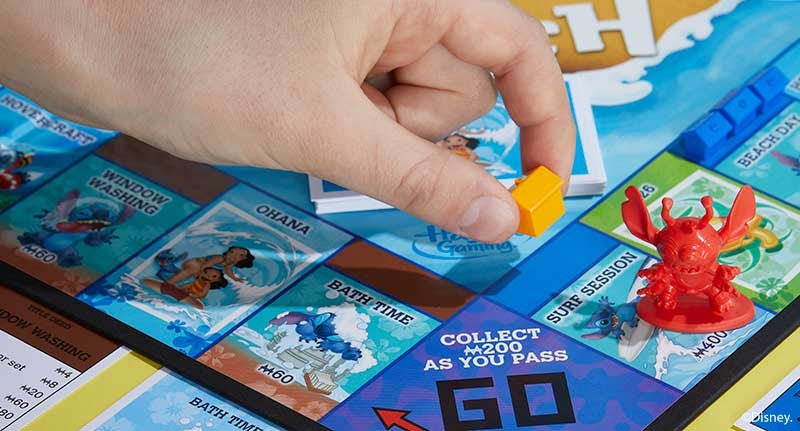 Monopoly: Disney's Lilo & Stitch Edition – Family Board Game