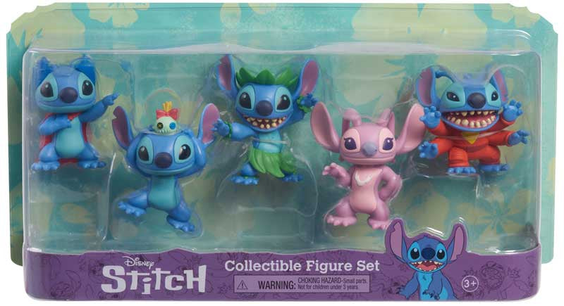 Disney's Lilo & Stitch Collectible Figure Set – Exclusive Stitch Characters