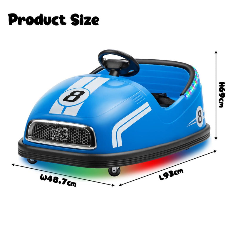 Xootz Big Bumper Car - 360 Spin Ride-On