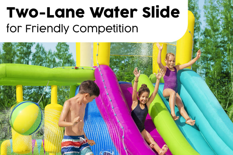 H2OGO! Bestway Splash Course Mega Inflatable Water Park