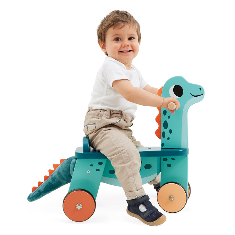 Janod Dino - Ride On Dino Portosaurus Toddler, Baby, Infant