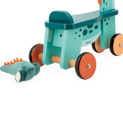 Janod Dino - Ride On Dino Portosaurus Toddler, Baby, Infant
