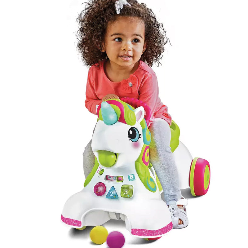 Infantino 3-in-1 Sit, Walk & Ride Unicorn, Toddler, Baby, Infant Indoor Outdoor toy Musical