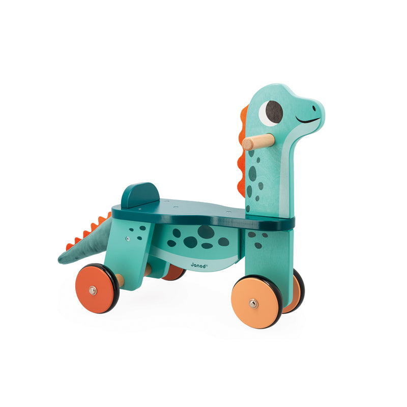 Janod Dino - Ride On Dino Portosaurus Toddler, Baby, Infant