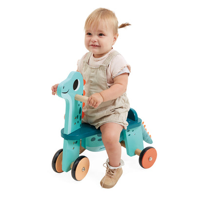 Janod Dino - Ride On Dino Portosaurus Toddler, Baby, Infant