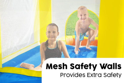 H2OGO! Bestway Kids Inflatable Beach Bounce Water Park Bouncy Castle
