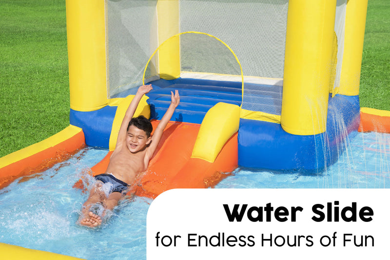 H2OGO! Bestway Kids Inflatable Beach Bounce Water Park Bouncy Castle